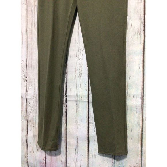 NEW Calvin Klein Jeans Olive Green Jeggings Size 10 - Picture 6 of 11